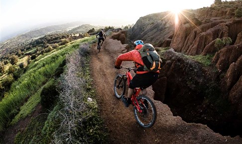 MOUNTAIN BIKING AND HIKING